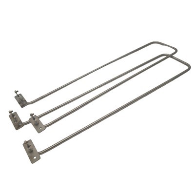 سخان أنبوبي من الفولاذ المقاوم للصدأ على شكل حرف U بقدرة 120 وات مقاوم للانفجار